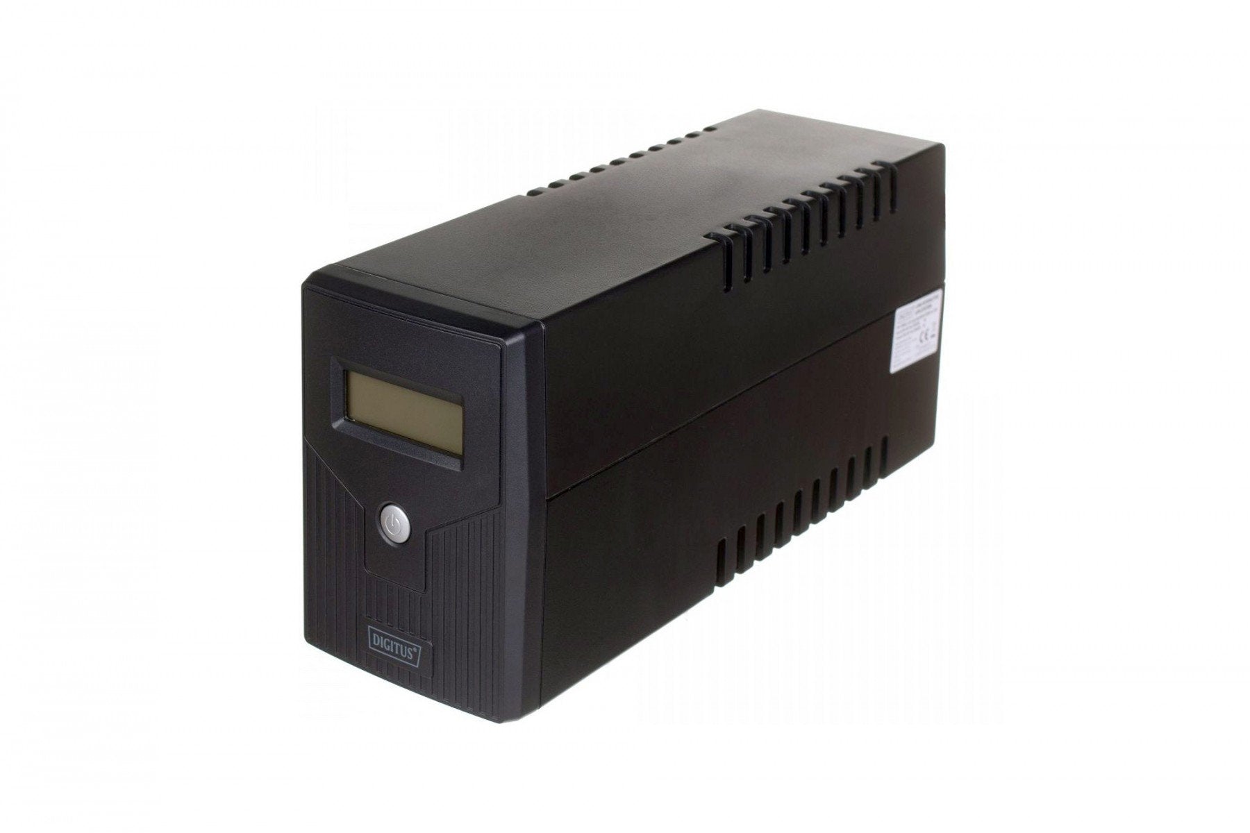 Digitus DN-170064-LCD alimentation d'énergie non interruptible Interactivité de ligne 0,8 kVA 480 W 2 sortie(s) CA