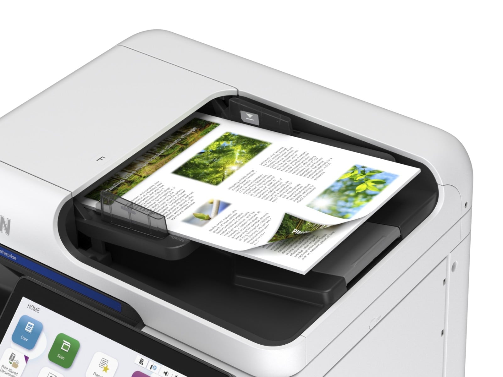 Epson WorkForce Enterprise AM-C400 - appareil d'impression tout-en-un - impression, numérisation, copie, fax 600 x 1200 DPI A4 DUPLEX DADF 40ppm Wi-Fi AirPrint