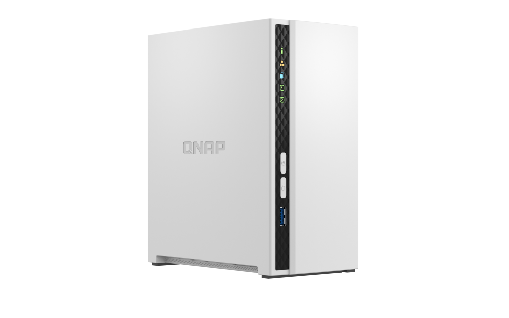 QNAP TS-233 2 bay ARM 2.0GHz Quad core 2xSATA 6Gb/s 2Go RAM on-board 1xGbE 1xUSB3.2 Gen1 and 2xUSB2.0