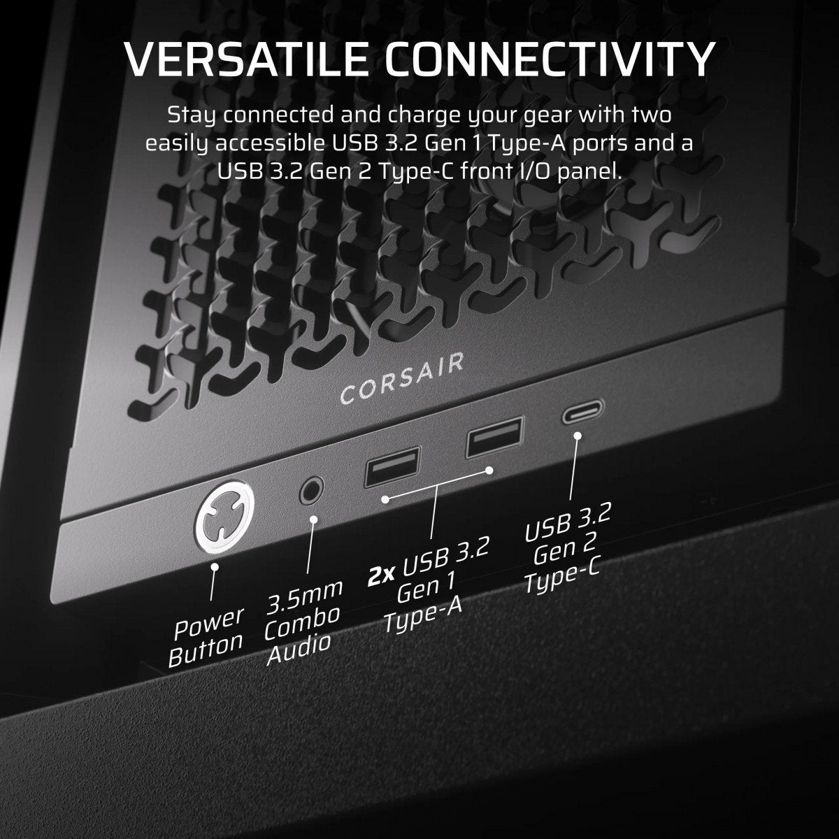 Boîtier ATX semi-tour Corsair Noir