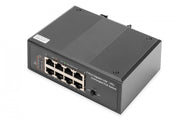 Digitus DN-651113 commutateur réseau Non-géré Gigabit Ethernet (10/100/1000) Connexion Ethernet, supportant l'alimentation via ce port (PoE) Noir