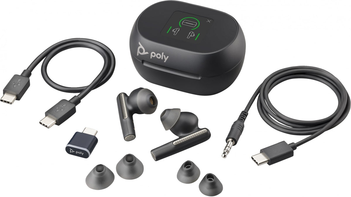 Poly VFree 60+CB Earbuds+BT700C+TSCHC