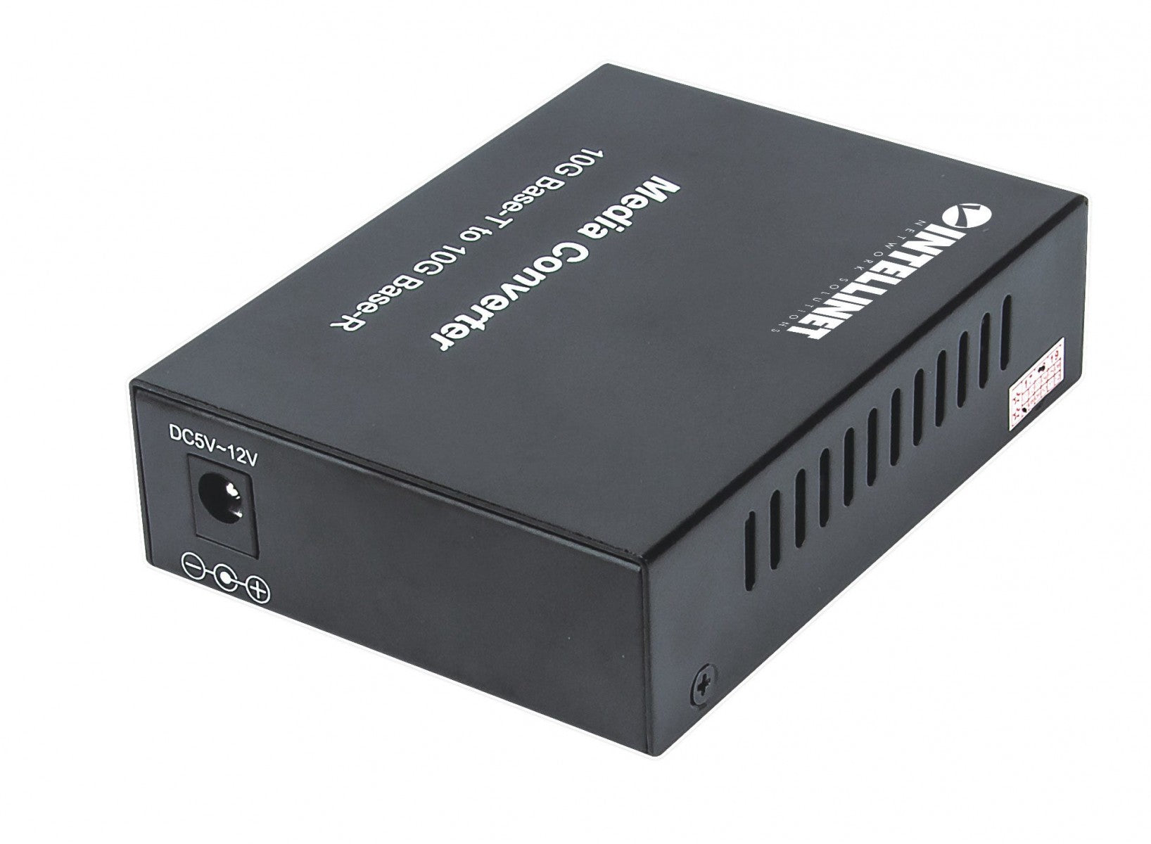 Intellinet 508193 convertisseur de support réseau 10000 Mbit/s Noir