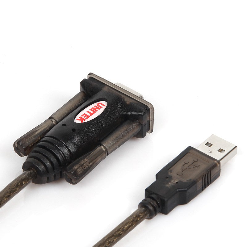 Unitek International UNITEK Y-105 - Noir - 1,5 m - USB Type-A - DB-9 - Mâle - Mâle