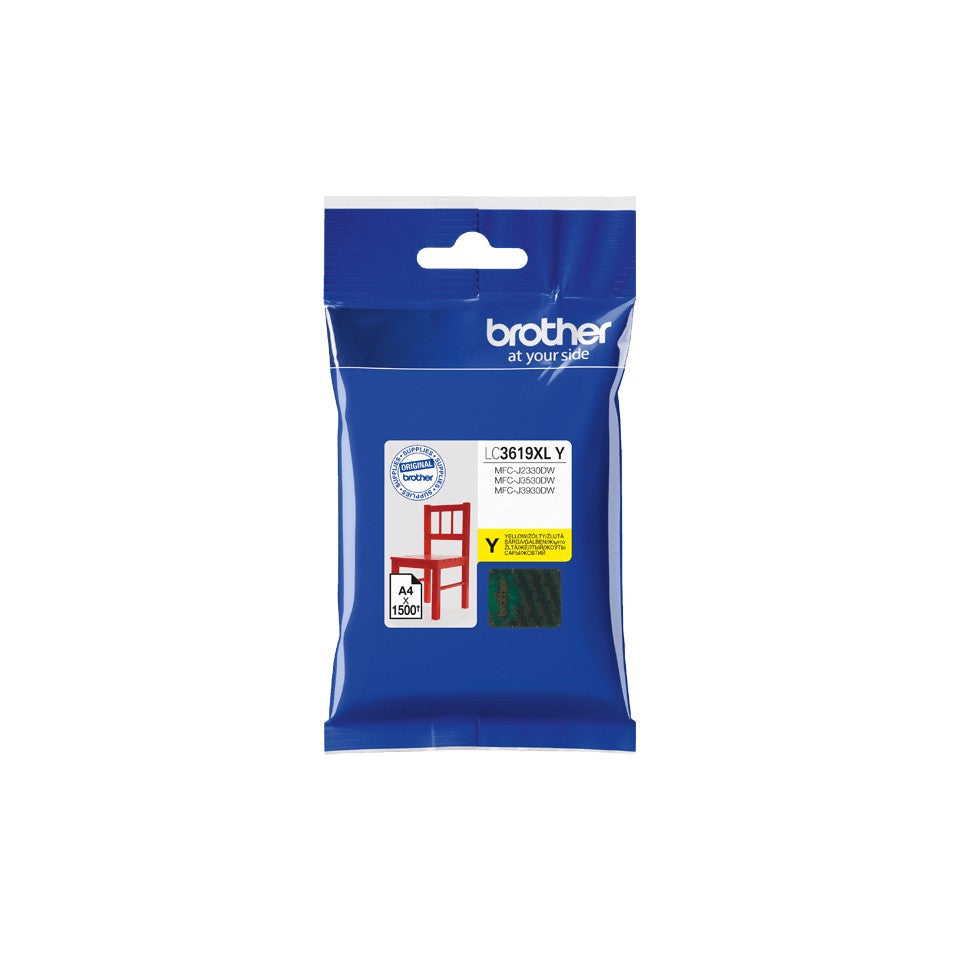 Brother LC-3619XLY cartouche d'encre 1 piece(s) Original Jaune