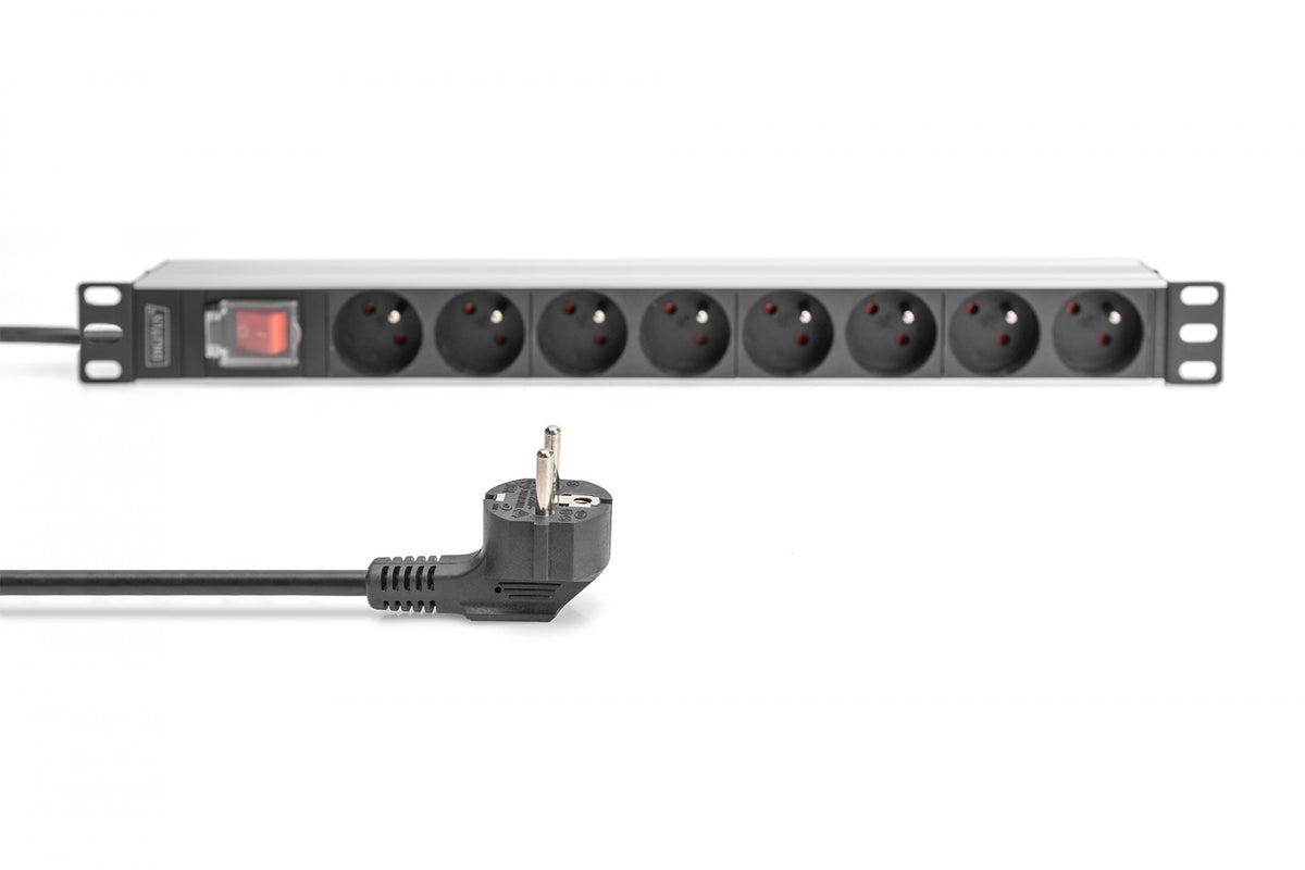 Digitus DN-95402-1-FR unité de distribution d'énergie 8 sortie(s) CA 1U
