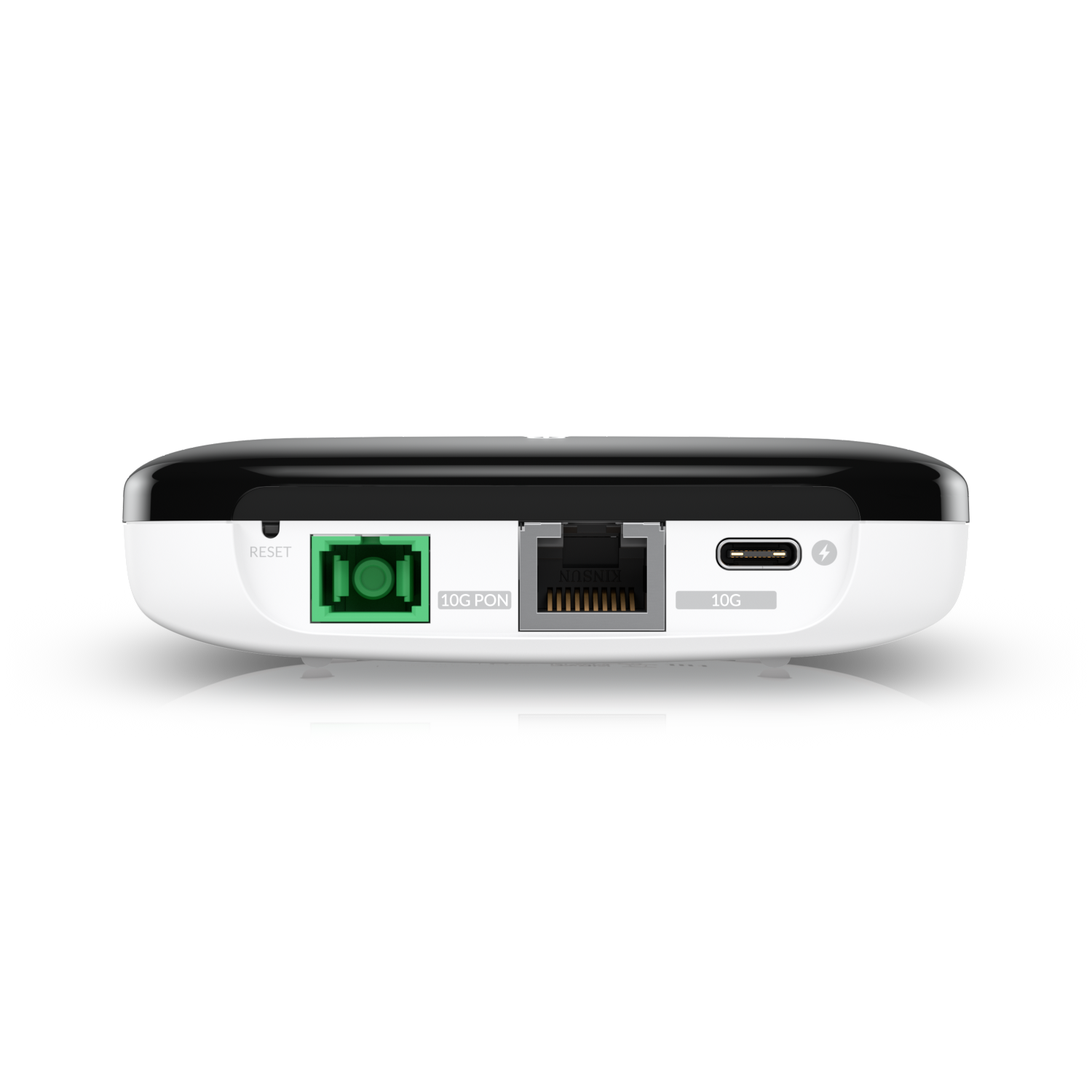 Ubiquiti UISP-FIBER-XGS Terminal optique 10Gbps XGS-PON avec un LAN 10GbE RJ45