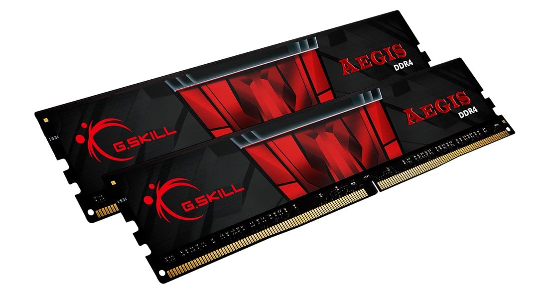 G.Skill Aegis F4-3200C16Q-64GIS module de mémoire 64 Go 4 x 16 Go DDR4 288-pin DIMM