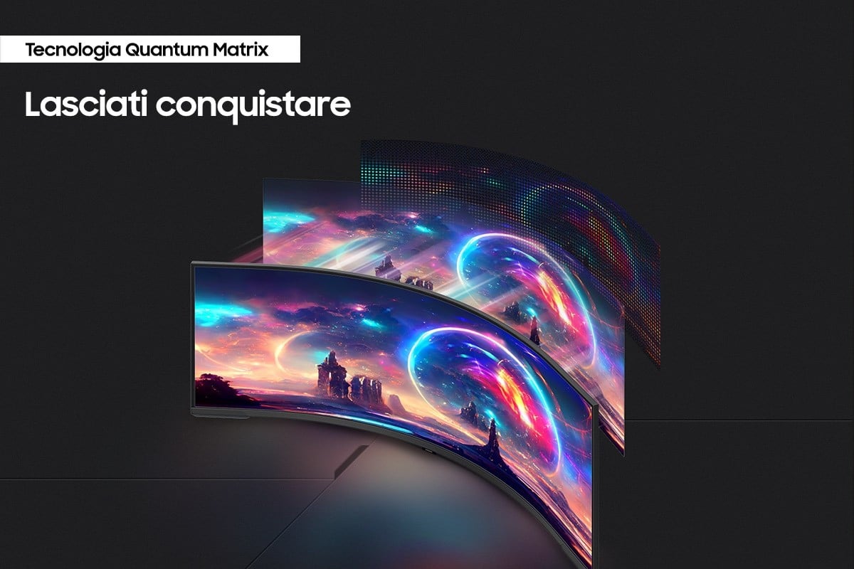 SAMSUNG LS57CG952NUXEN Odyssey G9 57p DWQHD VA 32:9 420cd/m2 2500:1 1ms 240Hz Black