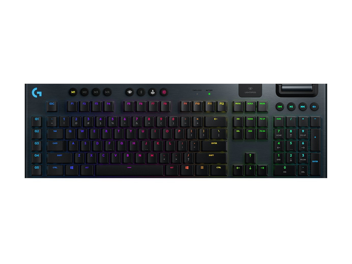 Logitech G 920-008903 clavier Gaming RF sans fil + Bluetooth QWERTZ Allemand Noir