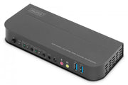 Digitus DS-12874 commutateur écran, clavier et souris Noir