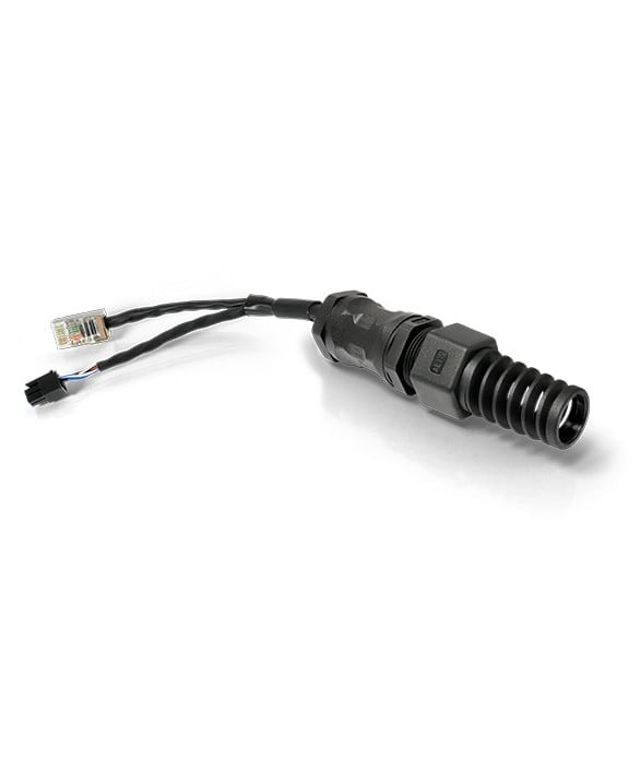 QuWireless QRJ45-P câble de réseau Noir 0,16 m