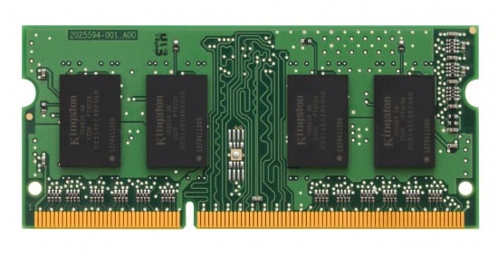 Mémoire KINGSTON SODIMM DDR3L 1600MHz CL11 Non-ECC 4Go