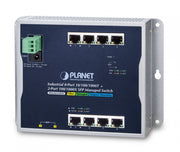 PLANET WGS-4215-8T2S commutateur réseau Géré L2 Gigabit Ethernet (10/100/1000) Noir
