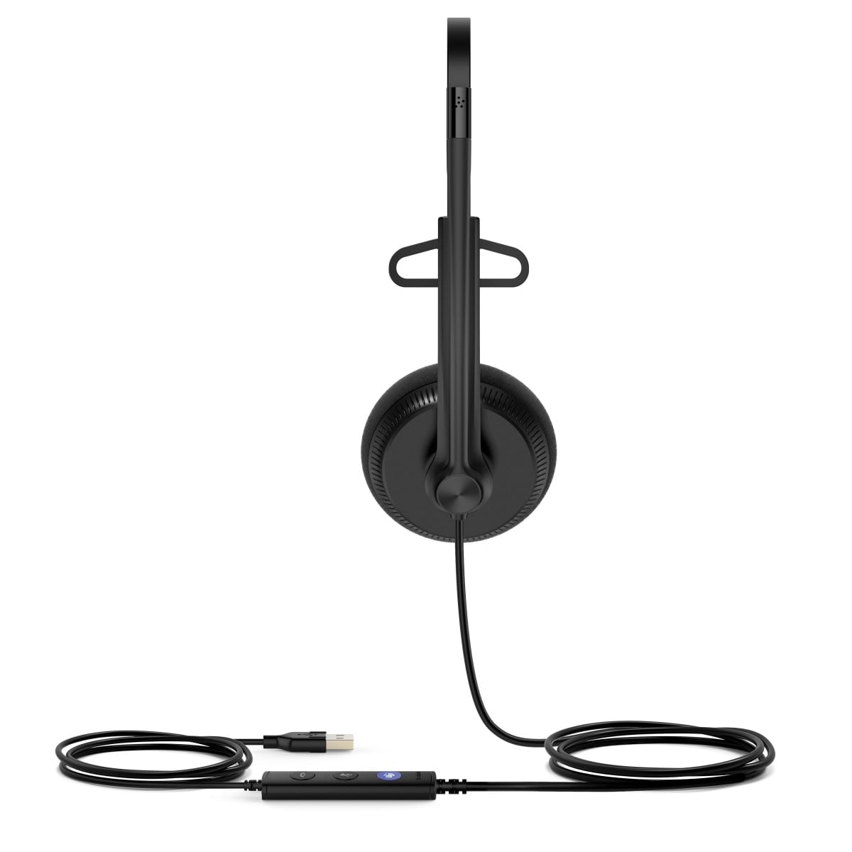 Yealink UH34 Lite Mono Teams Avec fil Arceau Bureau/Centre d'appels USB Type-A Noir