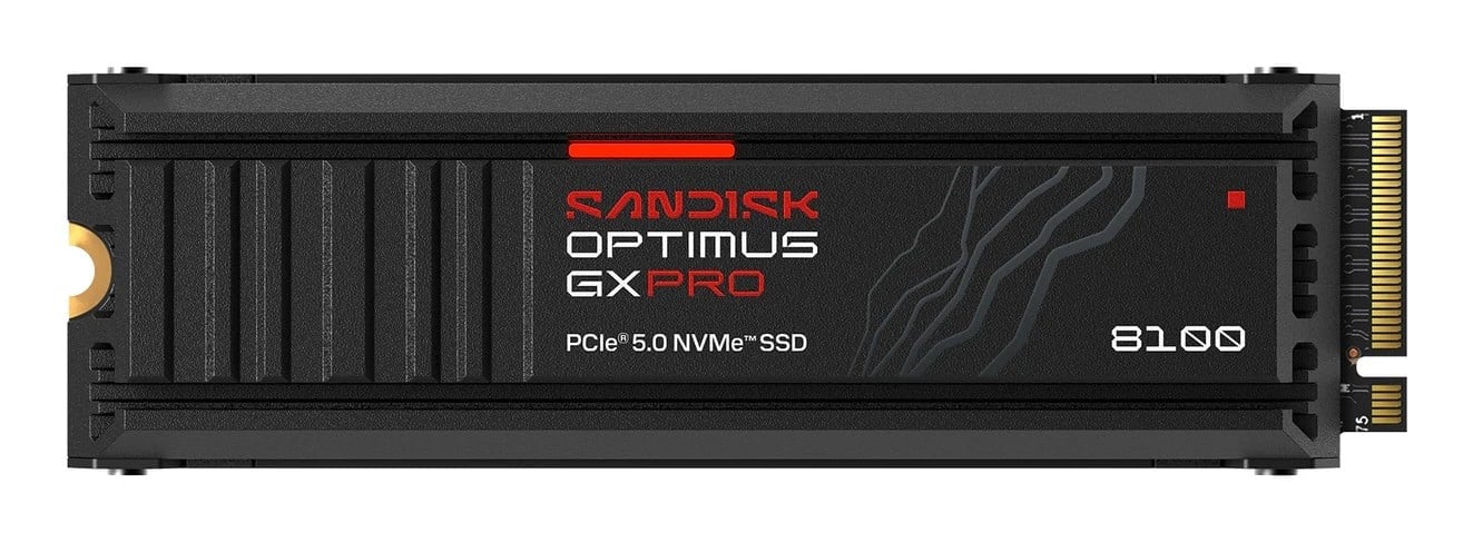 SSD OPTIMUS GXPRO 8100 PCIe5 NVMe 2TB HS