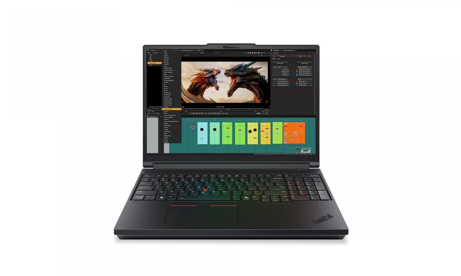 "Lenovo ThinkPad P16 Gen 3 Intel Core Ultra 7 255HX Ordinateur portable 40,6 cm (16"") WUXGA 32 Go DDR5-SDRAM 1 To SSD NVIDIA RTX PRO 3000 Blackwell Wi-Fi 7 (802."