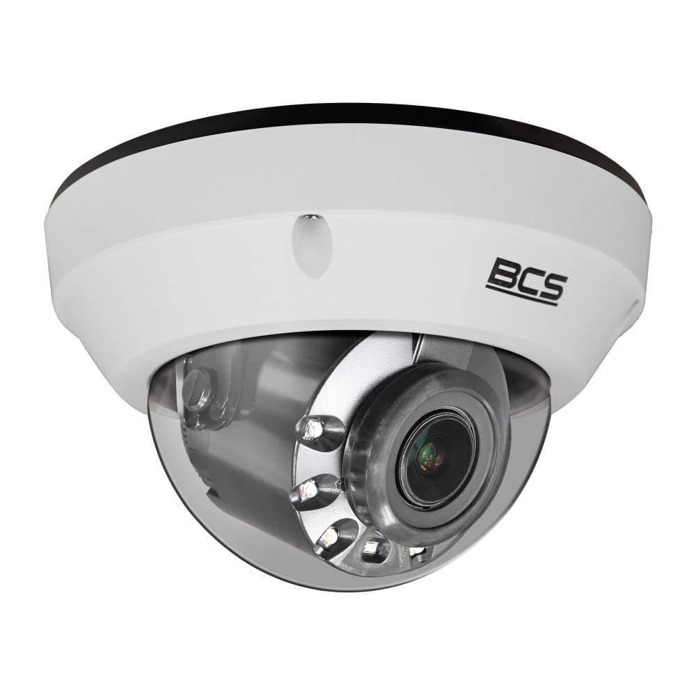 Caméra dôme IP BCS BCS-U-DIP65VSR4-Ai2 5MP avec technologie SkyLight et boîtier IP67