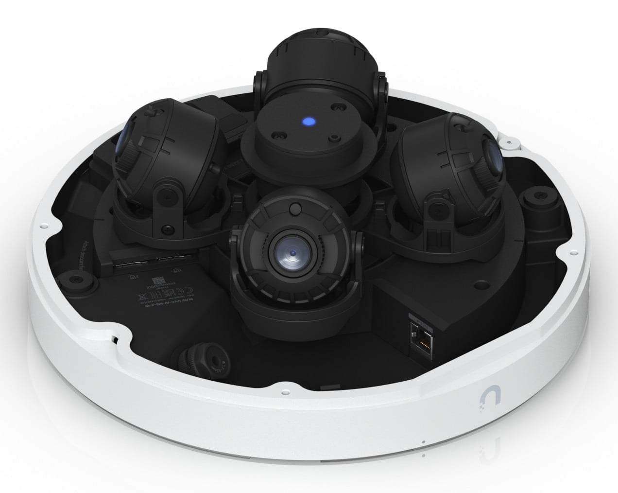 All-weather PoE++32MP multi-sensor cam