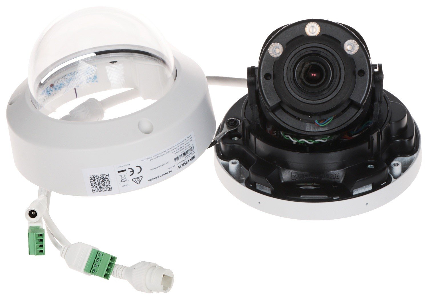 Hikvision DS-2CD2783G2-LIZS2U(2.8-12mm) 8 MP caméra réseau dôme varifocale motorisée avec Acusense et éclairage hybride intelligent