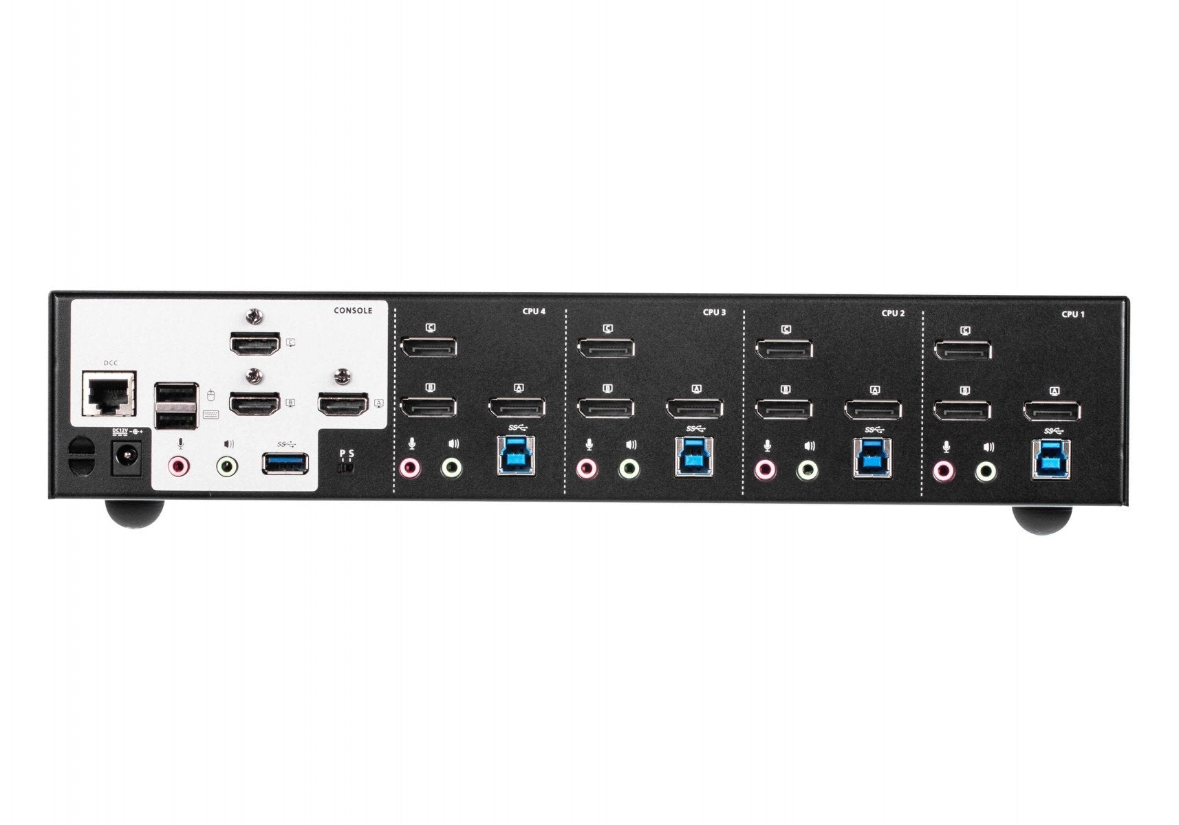 ATEN CS1964-AT-G commutateur écran, clavier et souris Noir