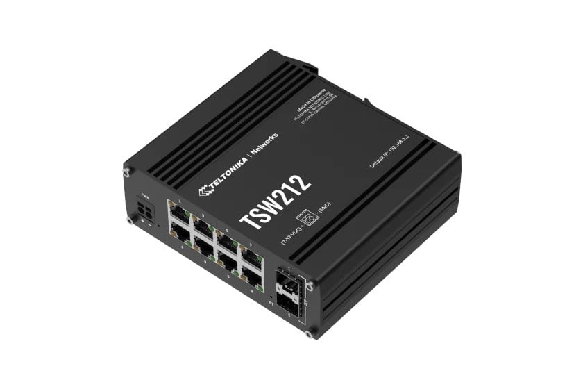 TELTONIKA NETWORKS TSW212 Layer2/L3 Managed Ethernet switch