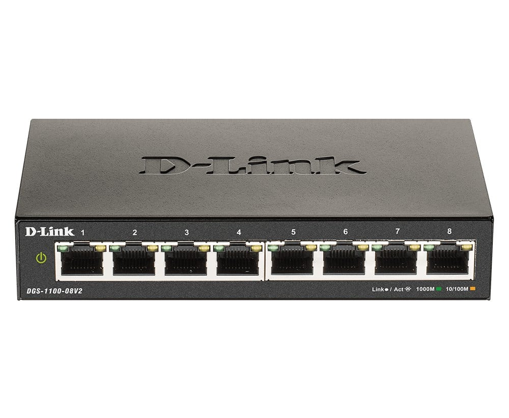 D-LINK Easy Smart Managed Switch 8 Ports Gigabit