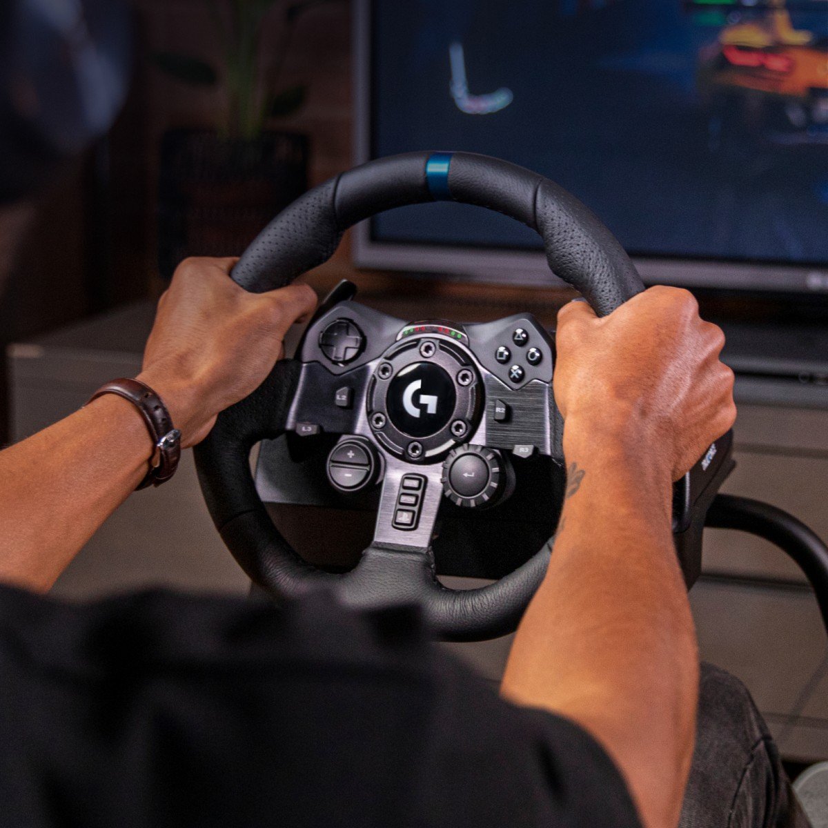 LOGITECH G923 Wheel and pedals set wired for PC Sony PlayStation 4 Sony PlayStation 5