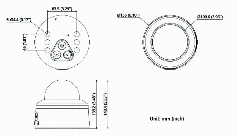 Hikvision DS-2CD2747G2H-LIPTRZS2U/SL(2.8-12mm) Caméra réseau dôme varifocale motorisée 4 MP avec Smart Hybrid Light et ColorVu