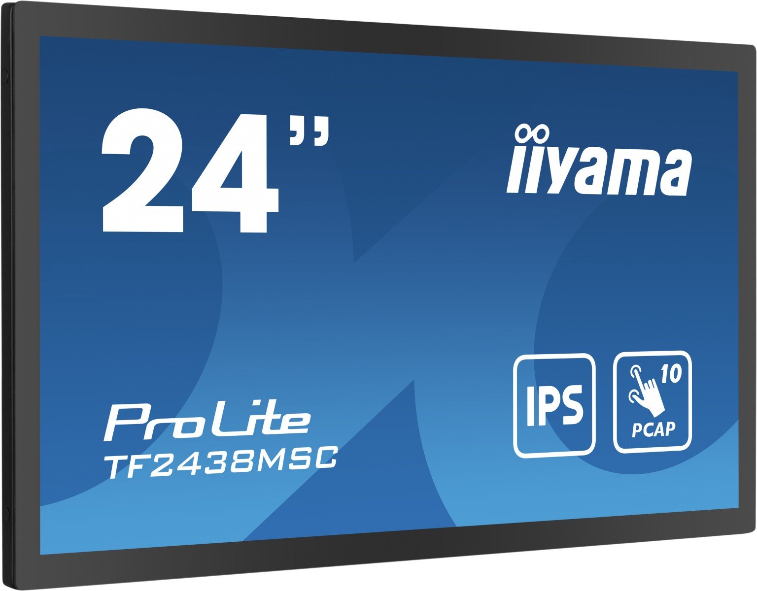 "iiyama TF2438MSC-B1 écran plat de PC 60,5 cm (23.8"") 1920 x 1080 pixels Full HD LED Écran tactile Noir"