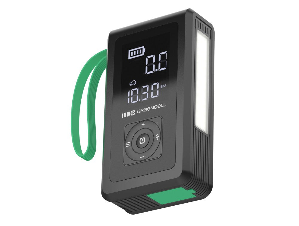 Green Cell CJSGC03 PowerBoost Air Démarreur Powerbank pour voiture avec compresseur 29.6Wh 1000A