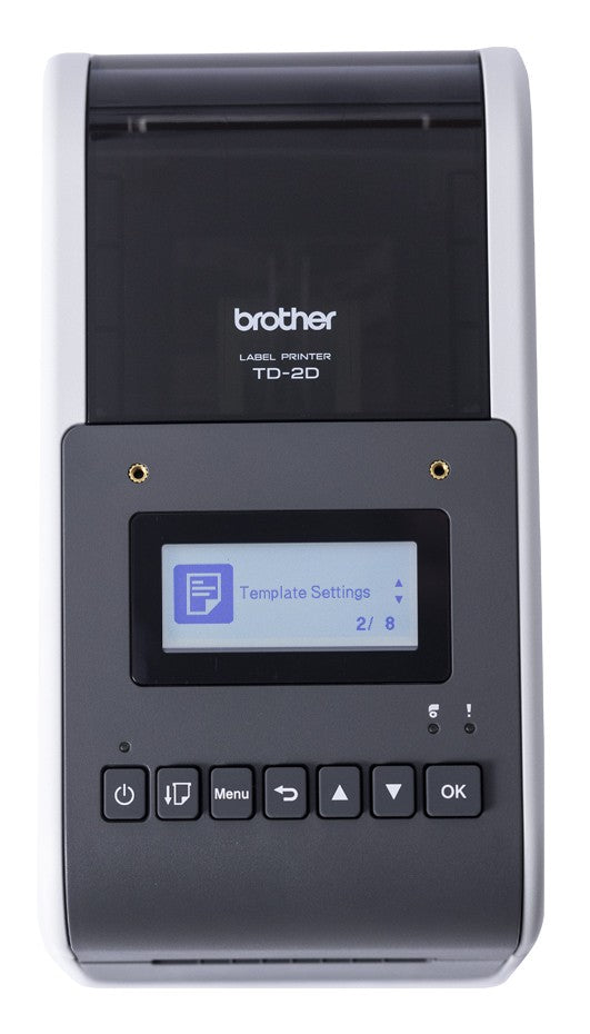 BROTHER 2p label printer USB connection 203dpi Ethernet Battery possible LCD display Bluetooth Wi-Fi