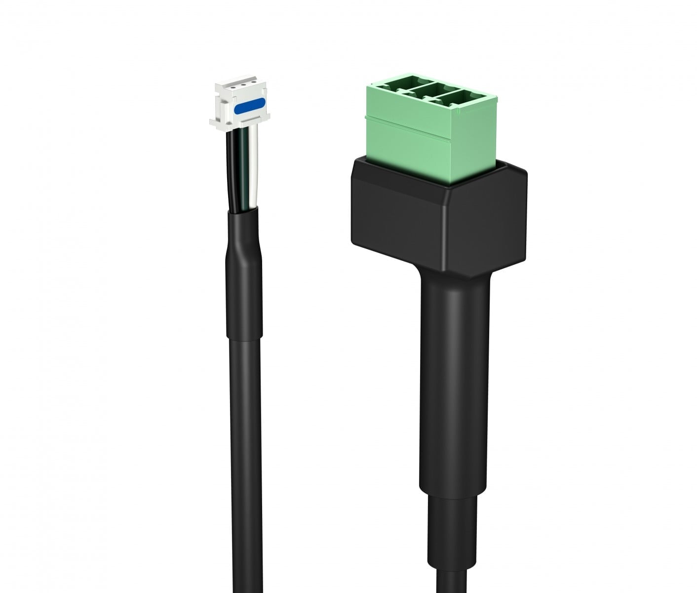 Câble noir HP Poly Studio A2 pour sortie de microphone de table JST vers connecteur femelle Phoenix 2M (6,5 pieds)