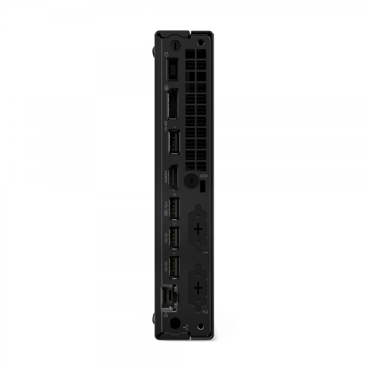 Lenovo ThinkCentre M70q Gen 5 Intel® Core™ i5 i5-14400T 16 Go DDR5-SDRAM 512 Go SSD Windows 11 Pro Mini PC Noir