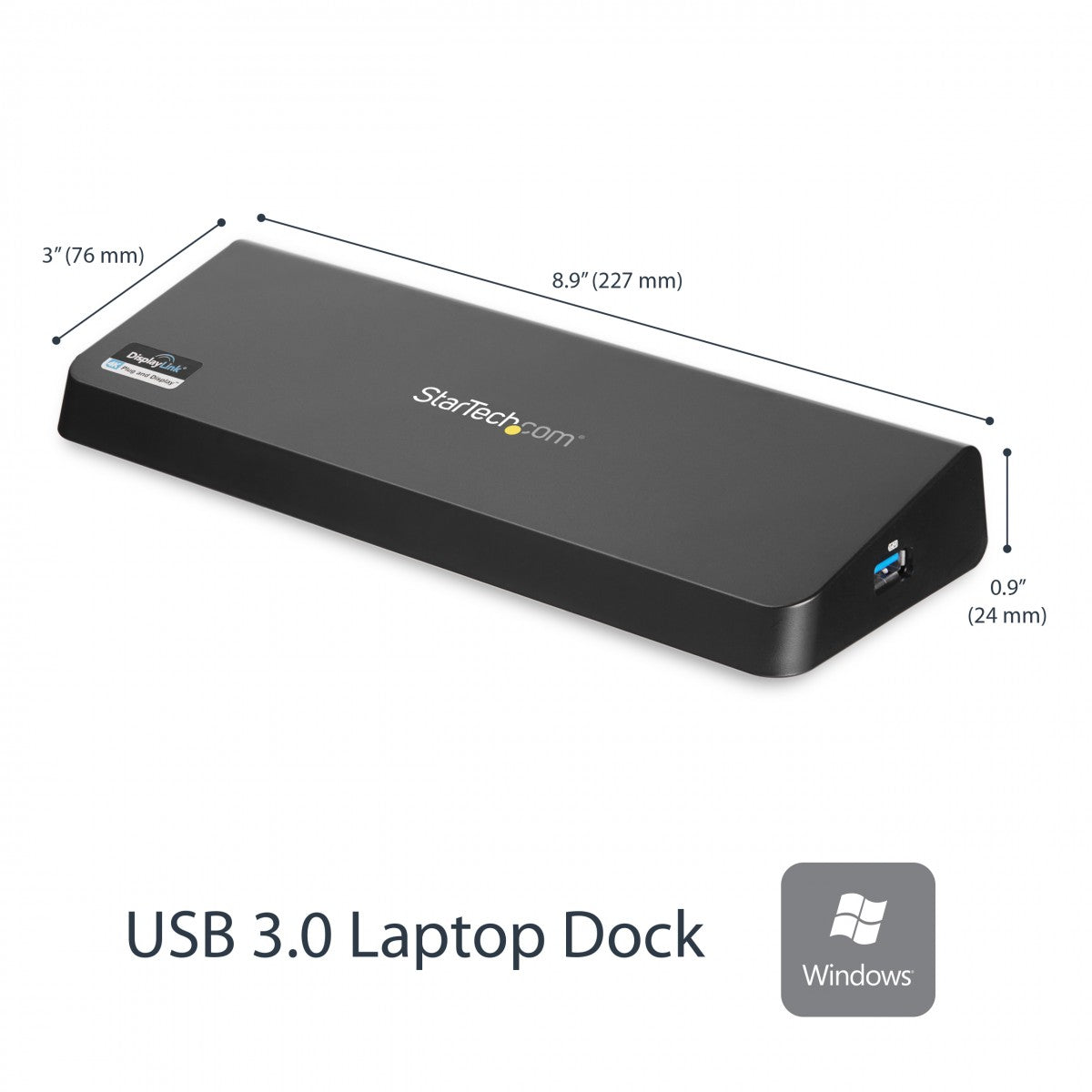 4K Laptop Docking Station DP HDMI USB 3