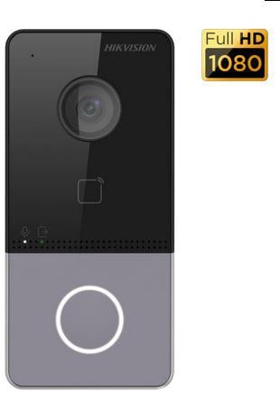 Hikvision DS-KV6113-WPE1(C) Station de porte en plastique pour villa