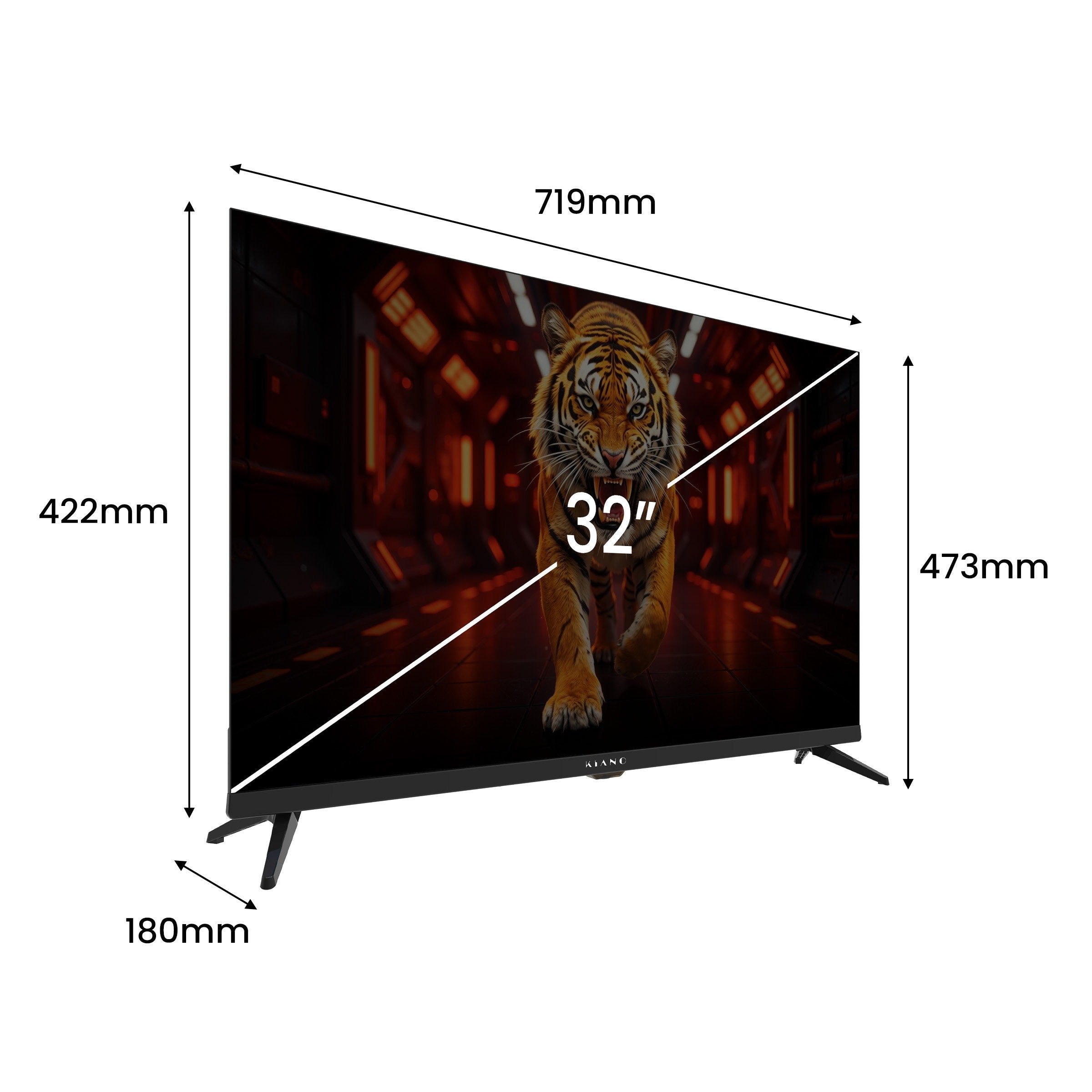"Kiano Elegance TVTL32 Tizen OS Powered by Samsung LED 32"" HD"