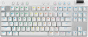 Logitech G PRO X TKL clavier Gaming RF sans fil + Bluetooth QWERTY US International Blanc