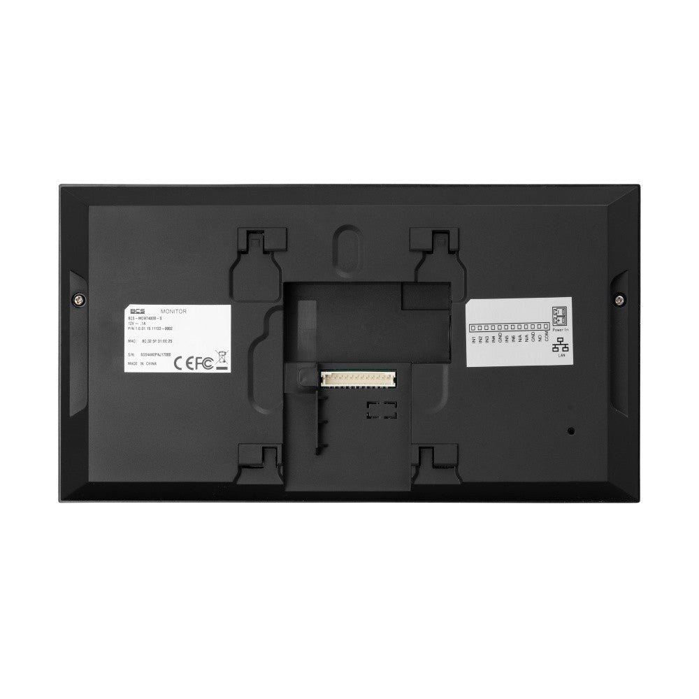 "Moniteur vidéo IP BCS 7"" BCS-MON7400B-S"