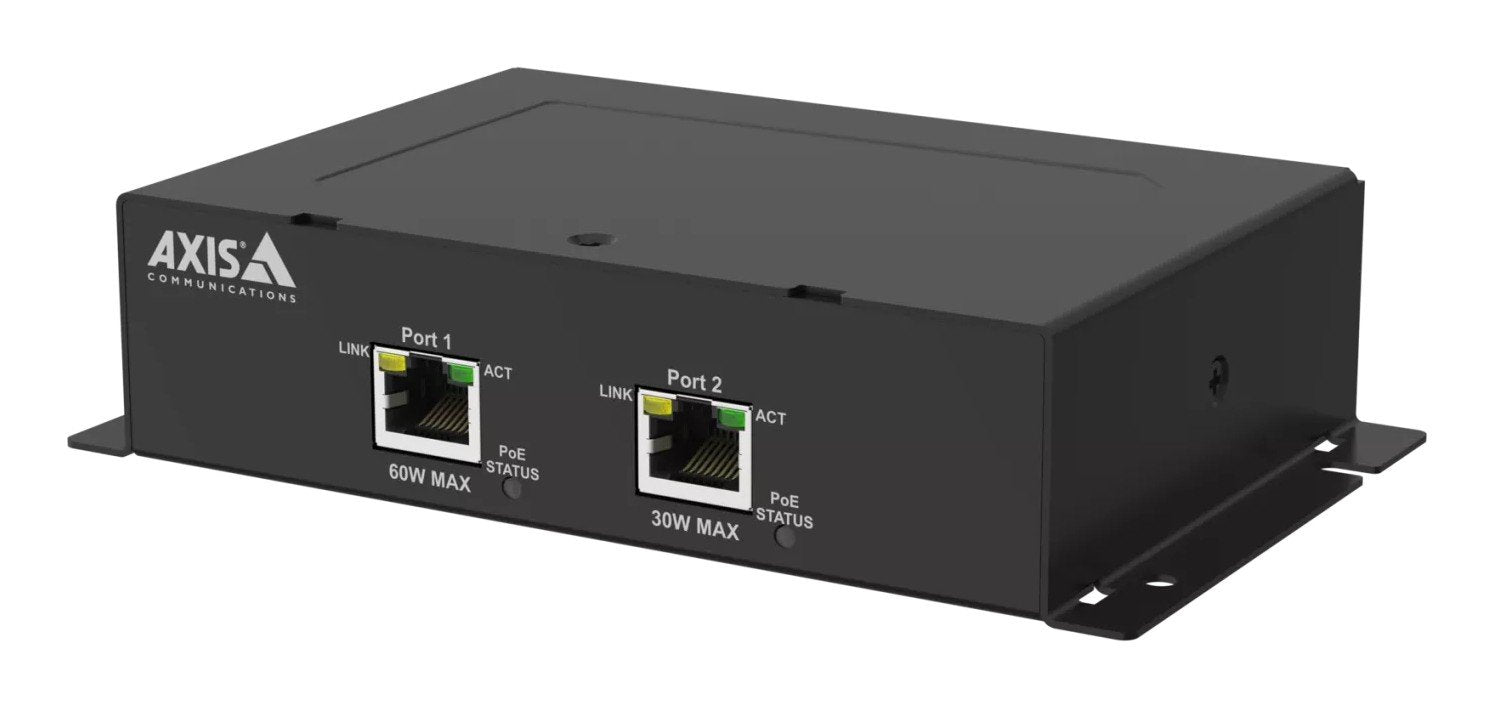 AXIS TU8010 Extenseur PoE 2 ports