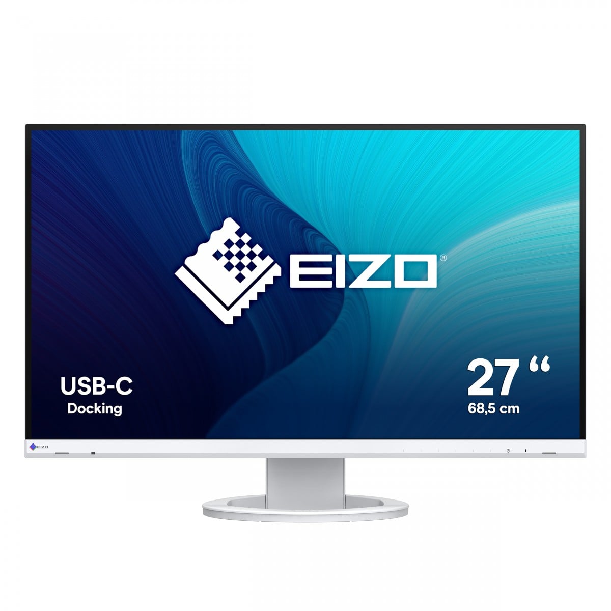 "EIZO EV2720S-WT Moniteur 27"" 16:9 2560x1440 IPS Blanc USB-C, DP, HDMI, 4x USB-A"