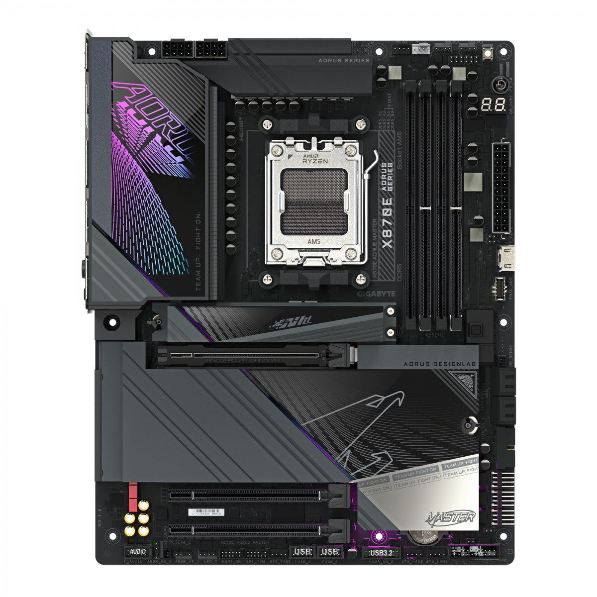 GIGABYTE X870E AORUS MASTER carte mere AMD X870 Emplacement AM5 ATX