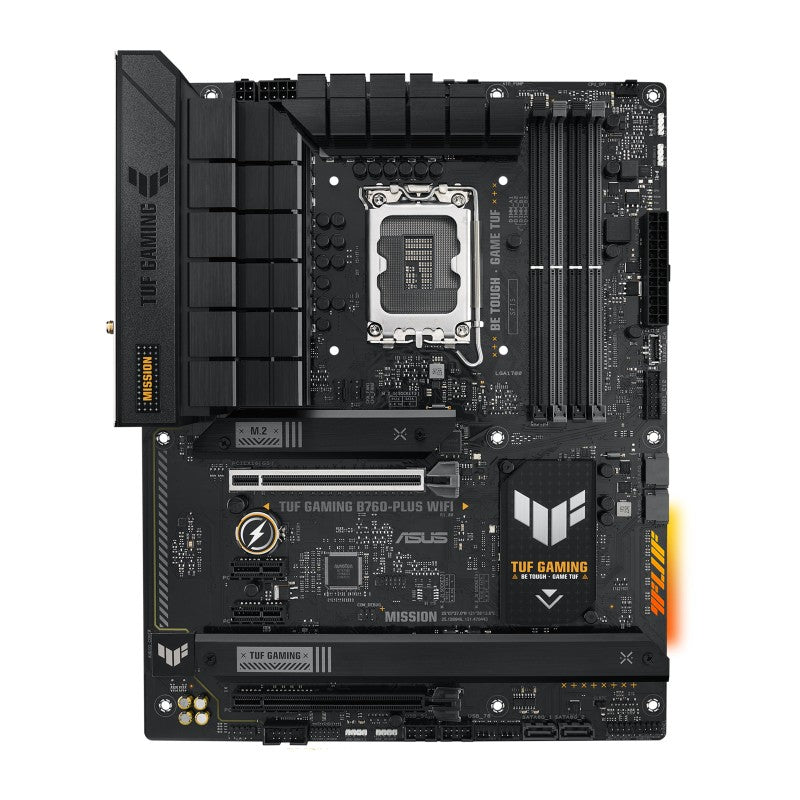 ASUS TUF GAMING B760-PLUS WIFI LGA 1700 4DDR5 ATX 4xSATA MB 1xHDMI 2.1 1xDP 1.4 3xM.2