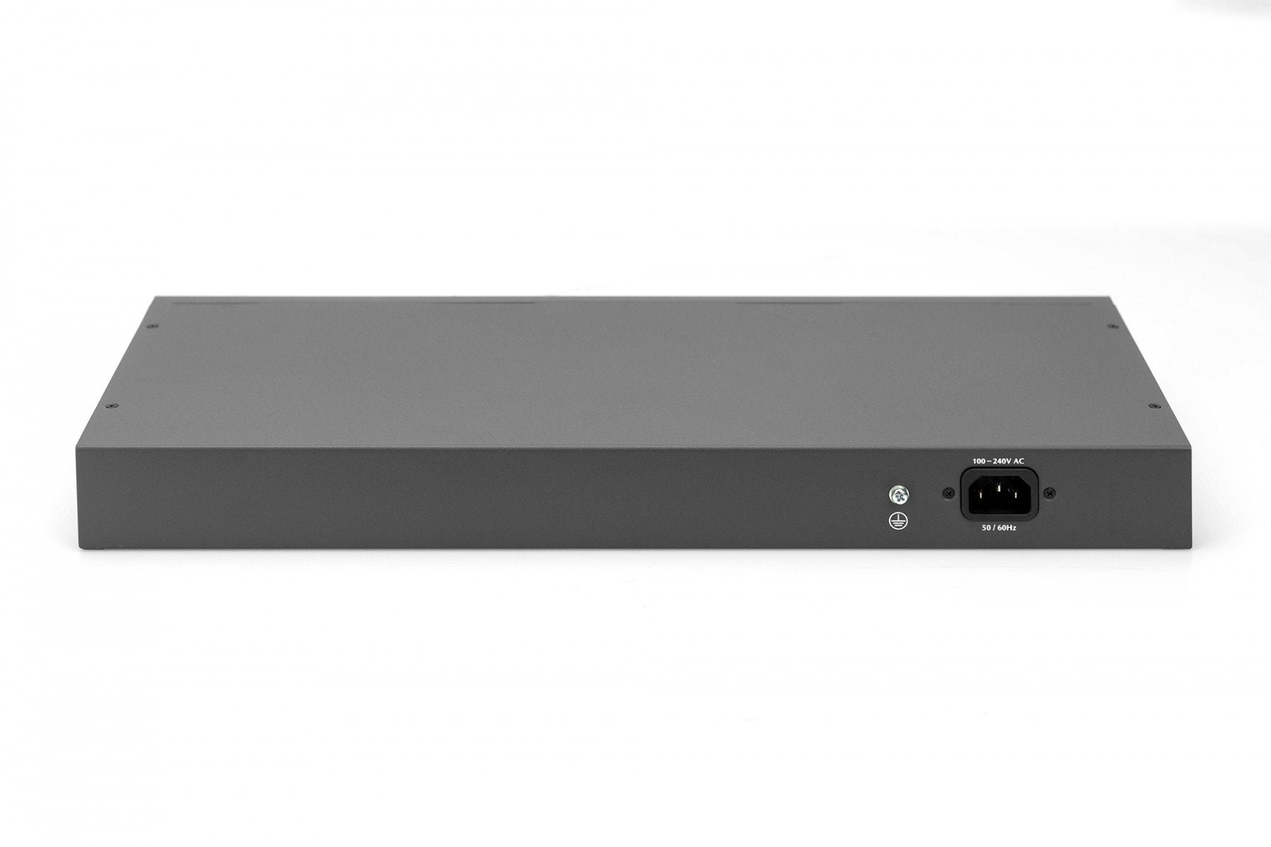 Digitus DN-95342-1 commutateur réseau Non-géré Fast Ethernet (10/100) 1U Noir, Argent