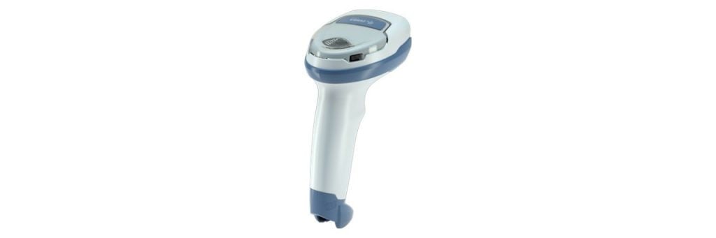 Zebra DS4608-HC4000BVZWW lecteur de code barres Lecteur de code barre portable 1D/2D LED Bleu, Blanc