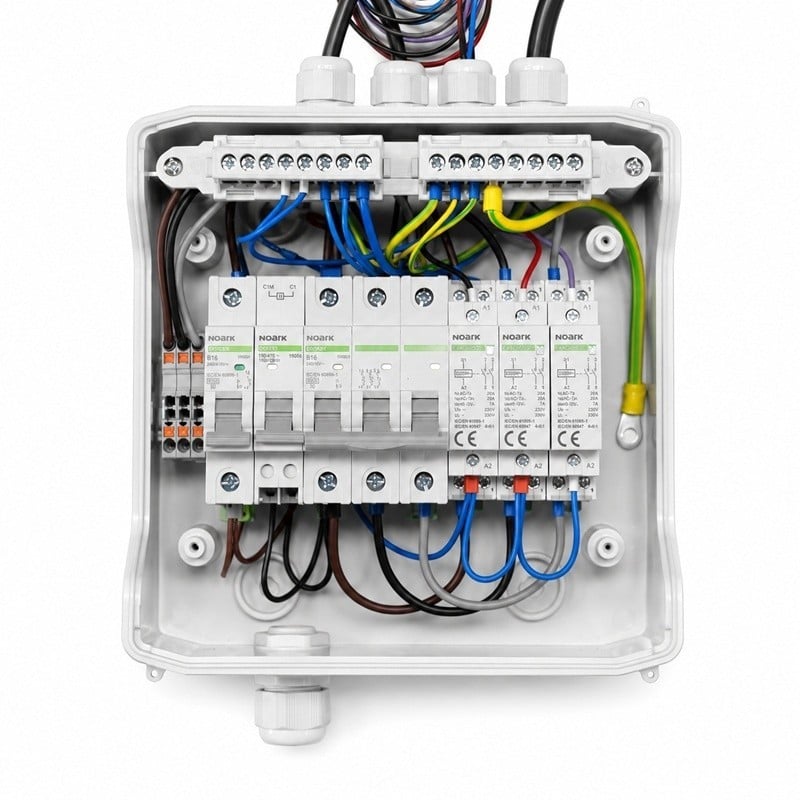 Kensol SH-1282 AC Tableau de connexion avec déclencheur de montée hydrobox pour pompe a chaleur