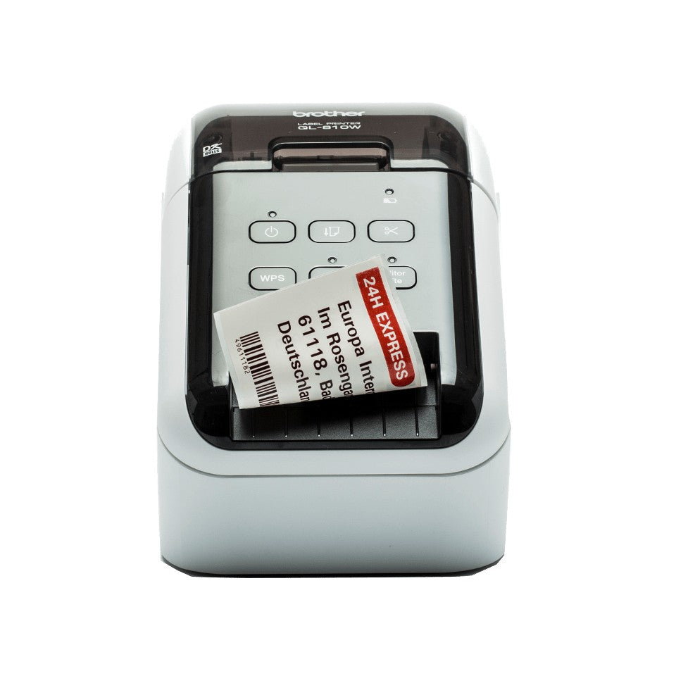 Brother QL-810W imprimante pour étiquettes Thermique directe Couleur 300 x 600 DPI 176 mm/sec Avec fil &sans fil DK Wifi