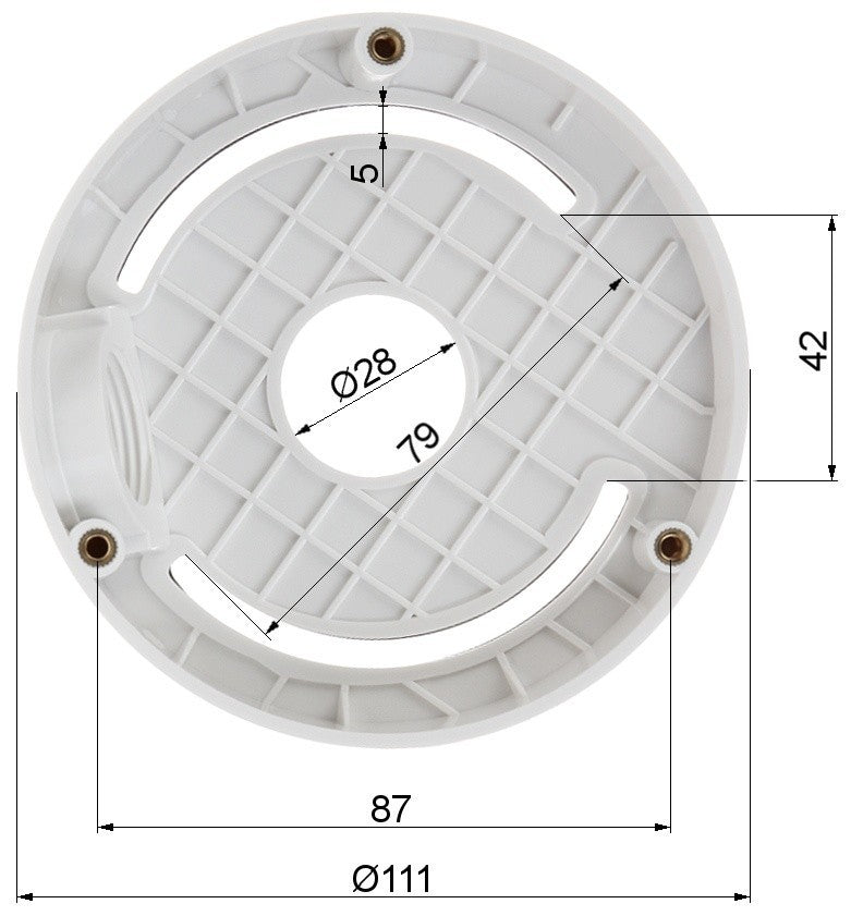 Hikvision DS-1259ZJ Inclined ceiling mount