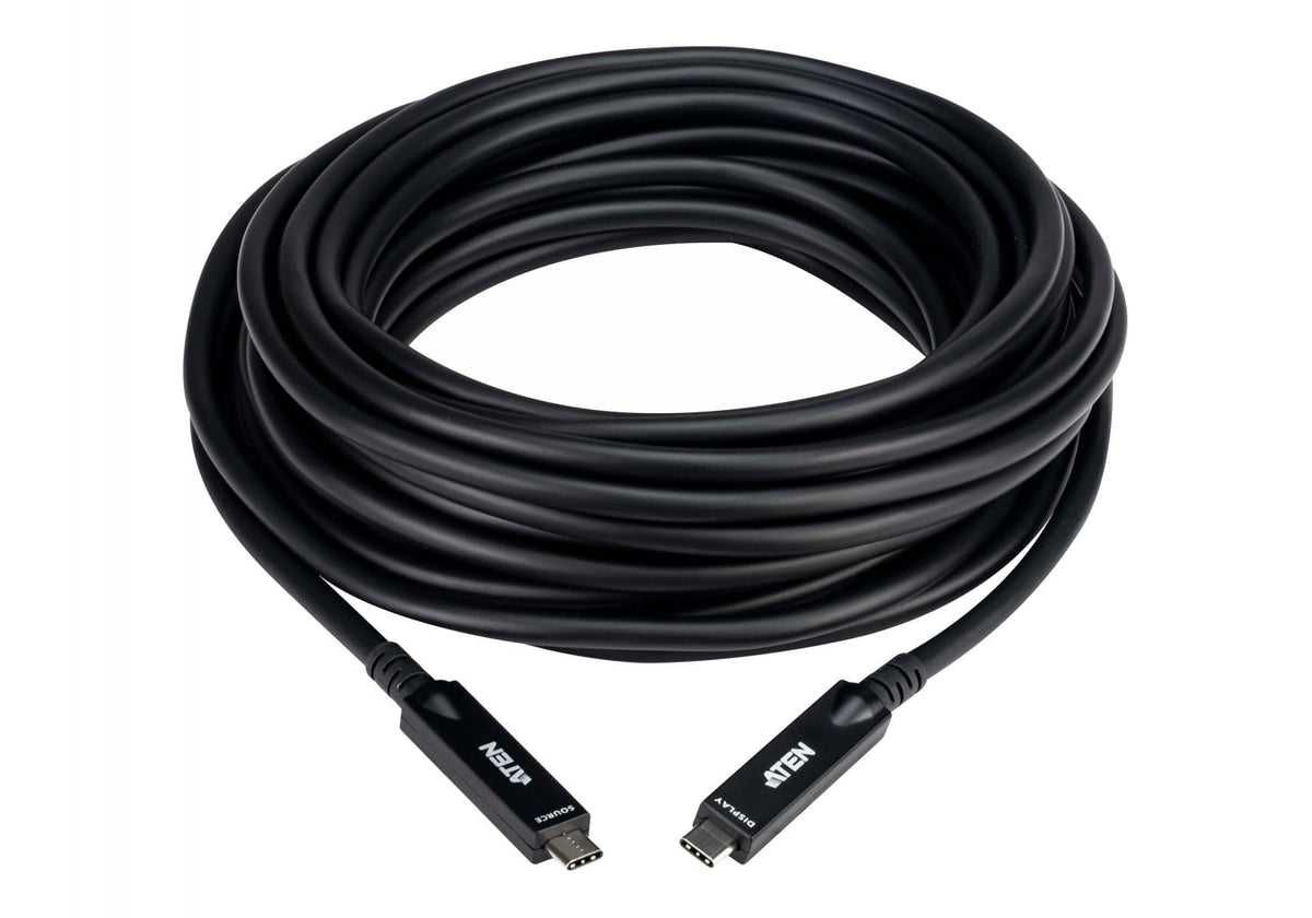 Aten UE3410F-AT 10 m USB3.2 Gen2 Type-C Full Functional Actif Optique Câble