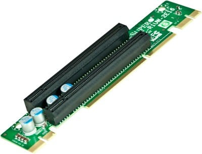 Supermicro RSC-R1UW-2E16 carte et adaptateur d'interfaces Interne PCIe